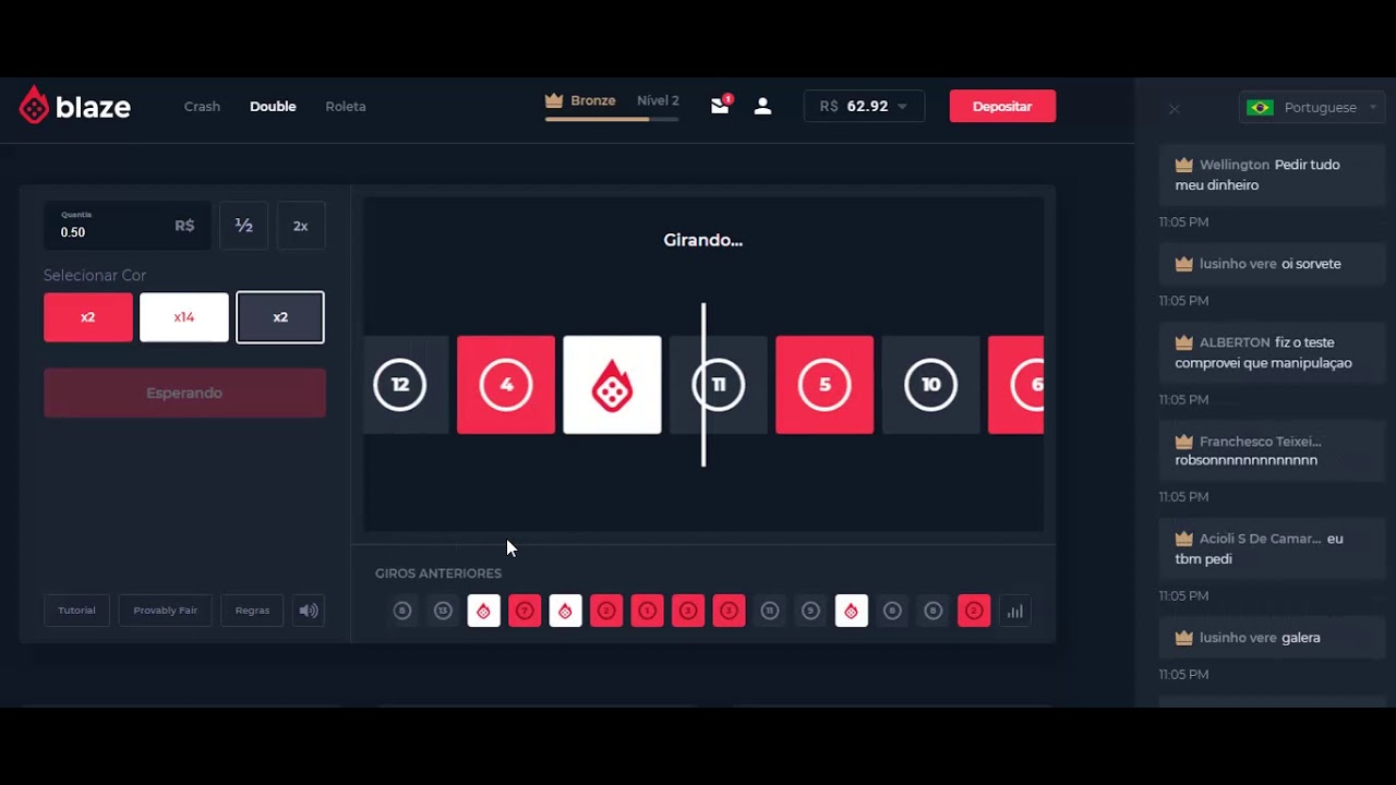 jogar blaze double