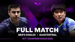 FULL MATCH | Tomokazu HARIMOTO vs Darko JORGIC | MS QF | #WTTMacao 2023