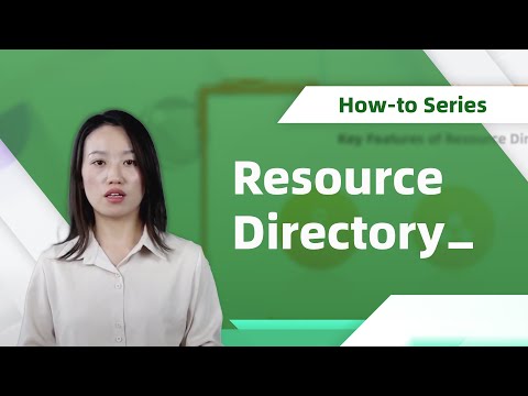 How-to | Resource Directory