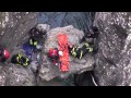 Simulacro de salvamento en el Puente de Las Palomas