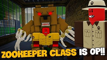 The NEW Zookeeper Class is Actually OP!! | 99 Nights in a Forest