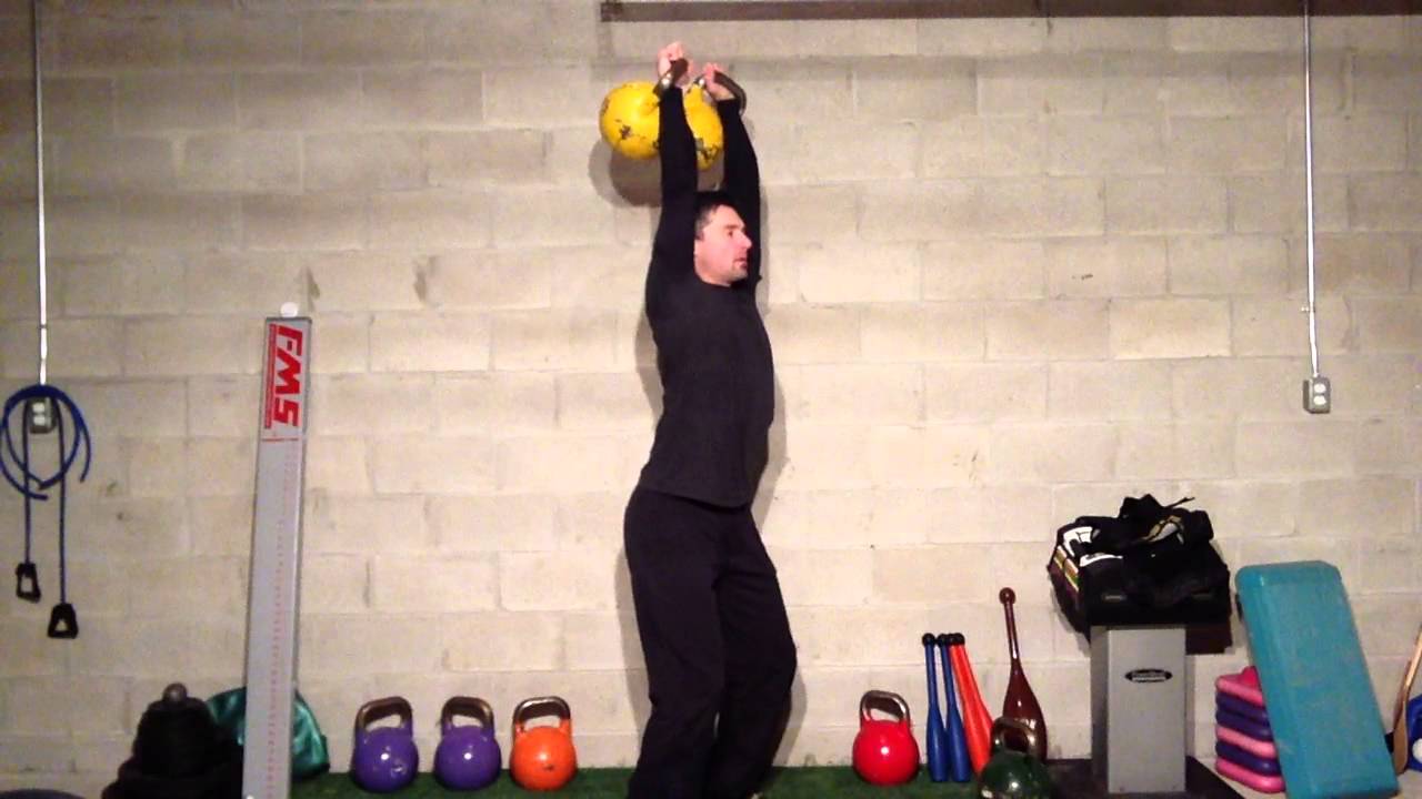 Double Kettlebell Jerk YouTube