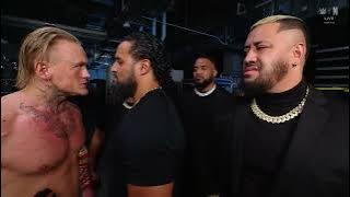 Tama Tonga Confronts Ilja Dragunov - WWE SmackDown 12/06/2025
