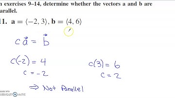 Parallel Vectors