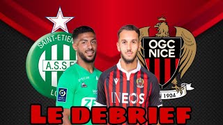 Saint-Étienne 0-3 Nice le debrief saison 2021-2022