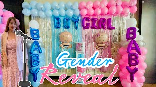 BEST GENDER REVEAL PARTY EVER! Gender Reveal Party Ideas | Fun games | Party Decors etc.