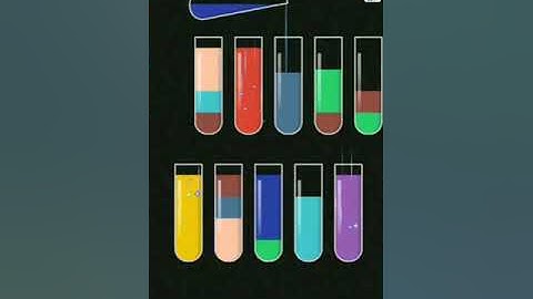 Water color sort game  level  82 83