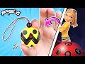 🐞DIY Miraculous Ladybug 🐞 How to make MAGICAL CHARM CHLOE AMULET Queen Banana  🐞 Isa's World Crafts