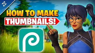 How To Make *FREE* Fortnite Thumbnails! - Backgrounds, Renders, Text & More!