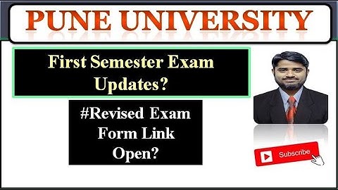SPPU First Semester Exam Form Updates | Revised Exam Form Link Open? | Golden Chance