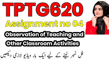 TPTG620 Assignment 4 |TPTG620 Assignment 4 fall 2024 |Student-Teacher Activities (Week 2)