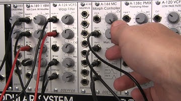 Doepfer A144 Morph Controller-Experimenting with A144 and Conclusion Part Two