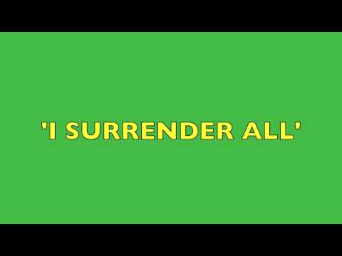 I Surrender All -Tim Carpenter & Craig Tyson (Audio)