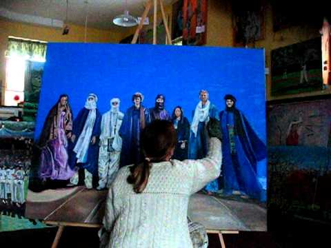 'Morocco' painting, Rosemary Kavanagh O'Carroll pa...