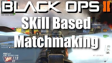 BO2 - Skill Based Matchmaking System?