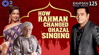 Tehzeeb – Unsuccessful Or Unique? | AR Rahman, Javed Akhtar, Madhushree | Rahman Music Sheets 125