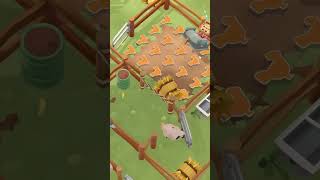 These chickens need to stay put!! #movingoutgame #movingout2 #videogames #friends #shorts #funny