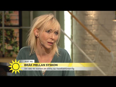 Syskonbråk – vad kan du som förälder göra?  - Nyhetsmorgon (TV4)