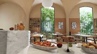 D5 Café Render in 2k HD