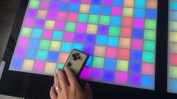 Tetris game Table, Arduino led table with retro game Game table from ikea