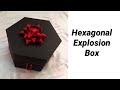 DIY Hexagonal explosion box