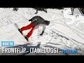 How To Tame Dog (Front Flip) On A Snowboard (Regular)