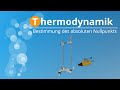 Experimentelle Bestimmung des absoluten Nullpunkts