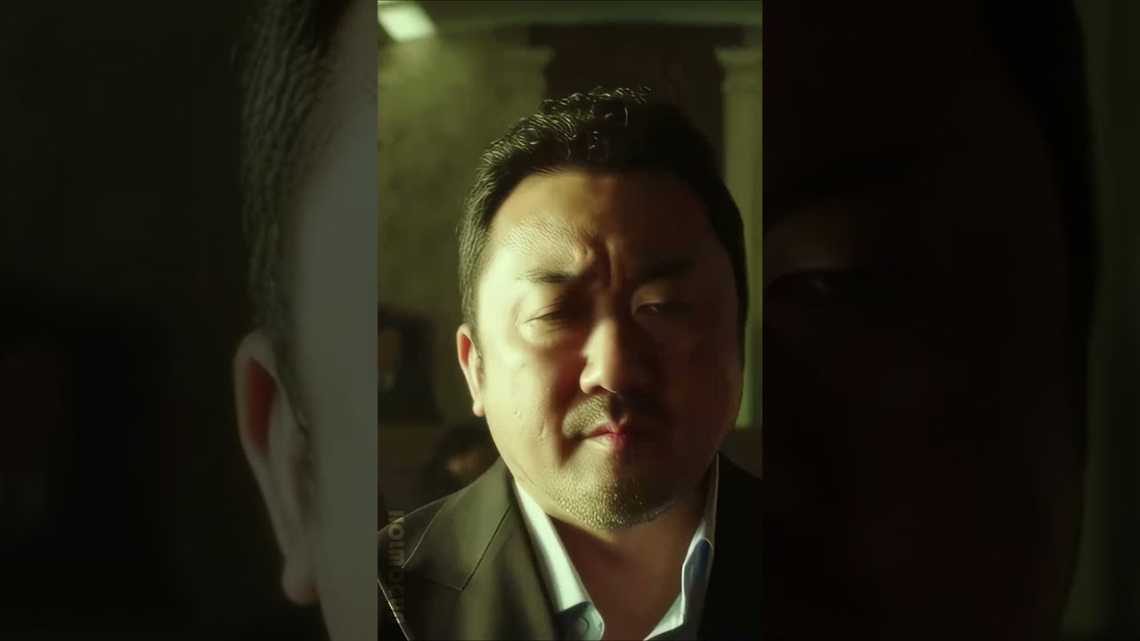 Ma Dong-seok | The Gangster, The Cop ? Best Mafia Attitude Entry Whatsapp Status 4K Video #shorts