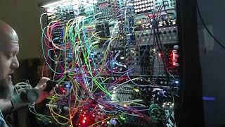 Eurorack modular - Friday night patch from scratch. The word of the day is ENERGY