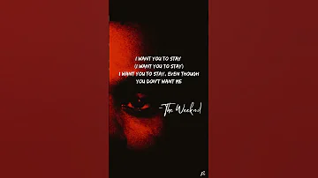 The Weeknd Call Out My Name Lyrics 