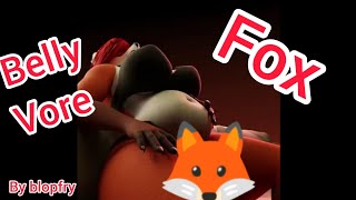 Fox belly vore#[V- ANIM 2]by blopfry