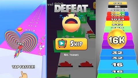 Layer Man Run 3D vs Number Ball 3D Merge Games Satisfying gameplay vs Merge Number Run Master