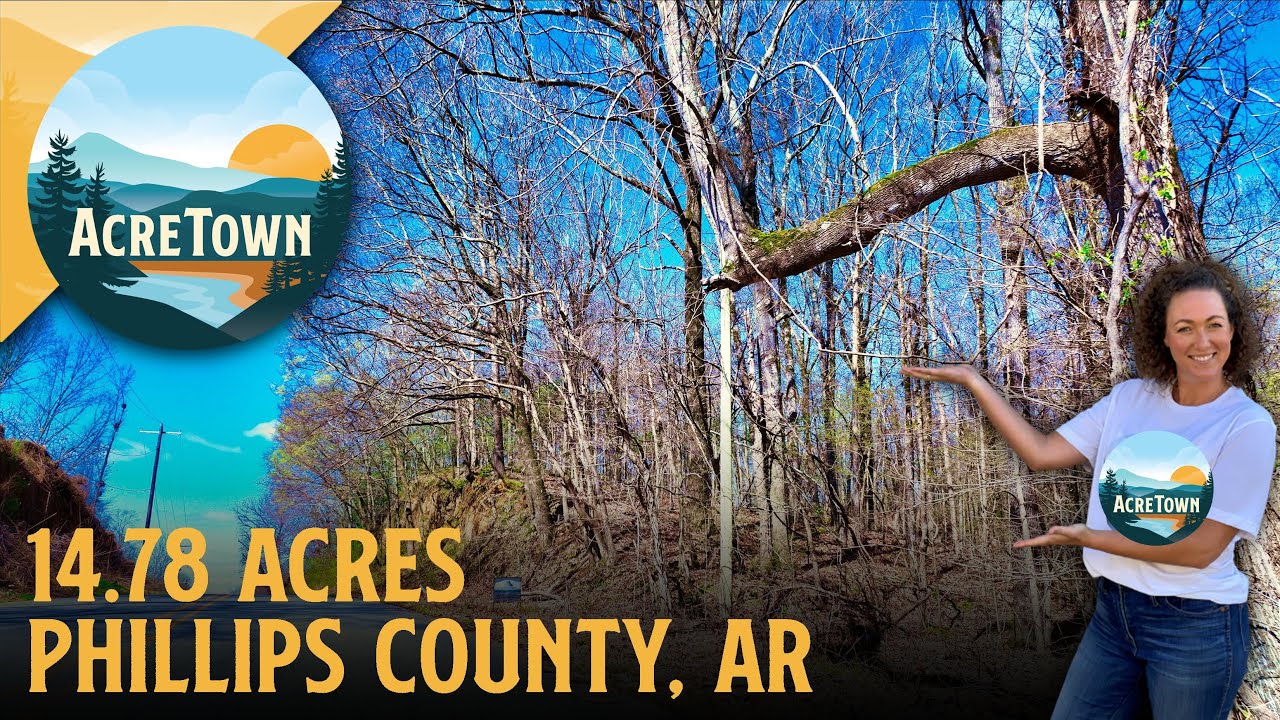 Cheap Land in Arkansas | 14.78 acres | No Restrictions | Creek | Paved Road | All Utilities