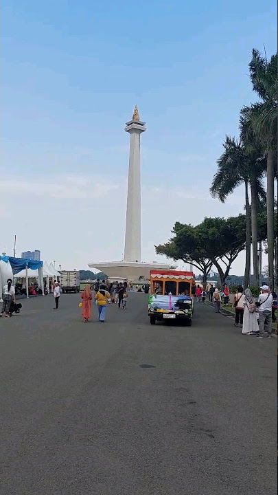 💜Jalan jalan ke MONAS Jakarta ternyata begini sekarang #shorts #monas