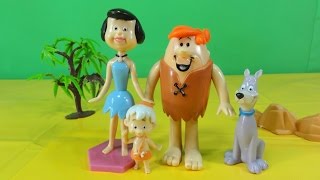 Os Flintstones Barney Betty Bambam Idade Da Pedra Juric Word Unboxing Toys