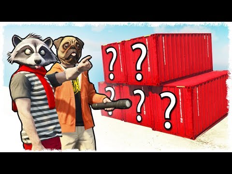 Видео: ЧТО ВНУТРИ ТРОЛЛЬ КОНТЕЙНЕРОВ! БИТВА ЗА КОНТЕЙНЕРЫ В GTA 5 ONLINE!!!