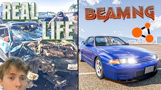 Accidents Based on Real Events on BeamNG.Drive #16 | Real Life - Flashbacks
