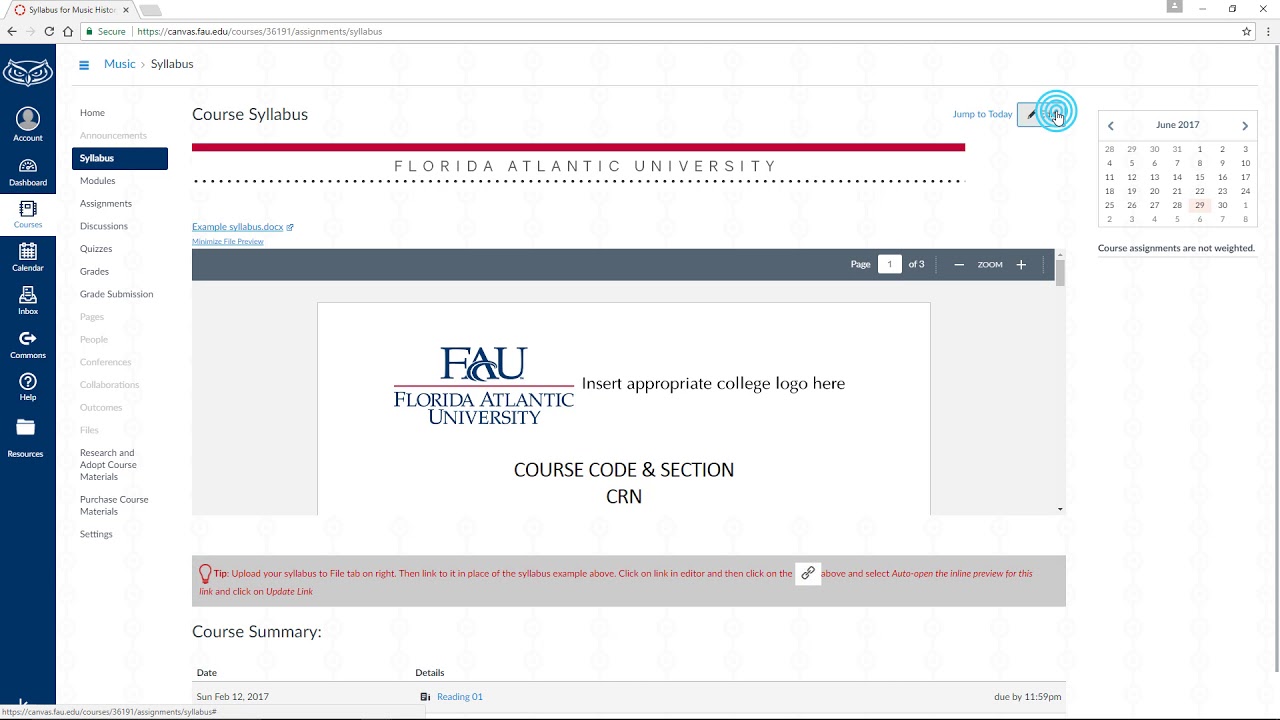 How To Upload Your Syllabus To Canvas YouTube how-to-upload-your-syllabus-to-canvas-youtube
