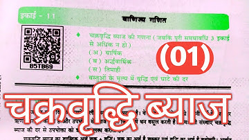 कक्षा 8 गणित "चक्रवृद्धि ब्याज"/Chakravarti byaaj kaksha aath ganit/Class 8 maths chapter 11/#class8