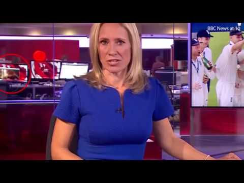 FUNNY: BBC accidentally shows woman's breasts during News at Ten