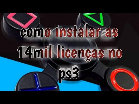 PS3 Tutorial - Jogos em PKG! Como instalar, ativar o console e licenças,  dividir arquivos e mais! 