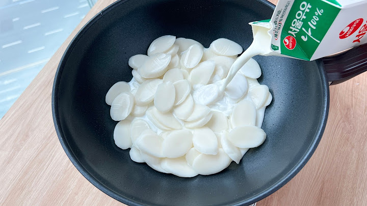 떡국에 우유를 부어보세요! 옆집 할머니가 뛰어와 두 접시를 비우셨습니다