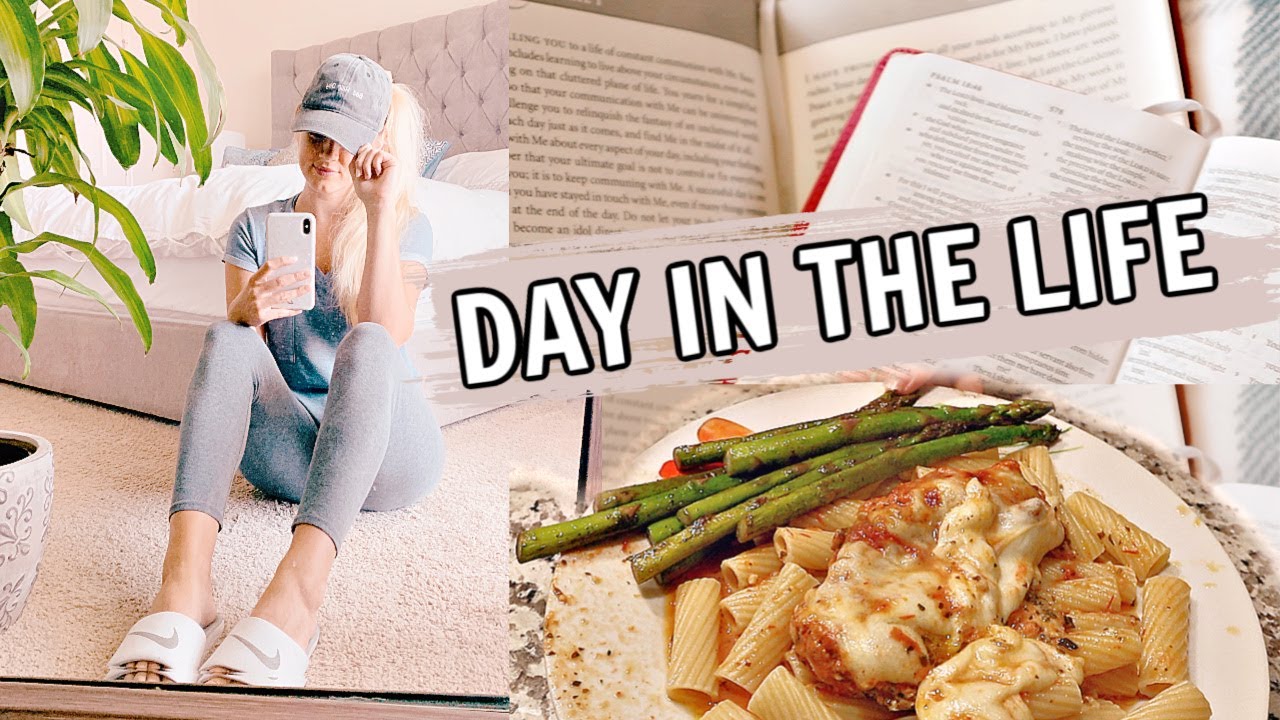 DAY IN THE LIFE | EASY Breakfast + Dinner Idea, Workout and CLEAN WITH