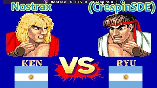 Street Fighter Ii Champion Edition - Nostrax Vs Crespinsde Ft5