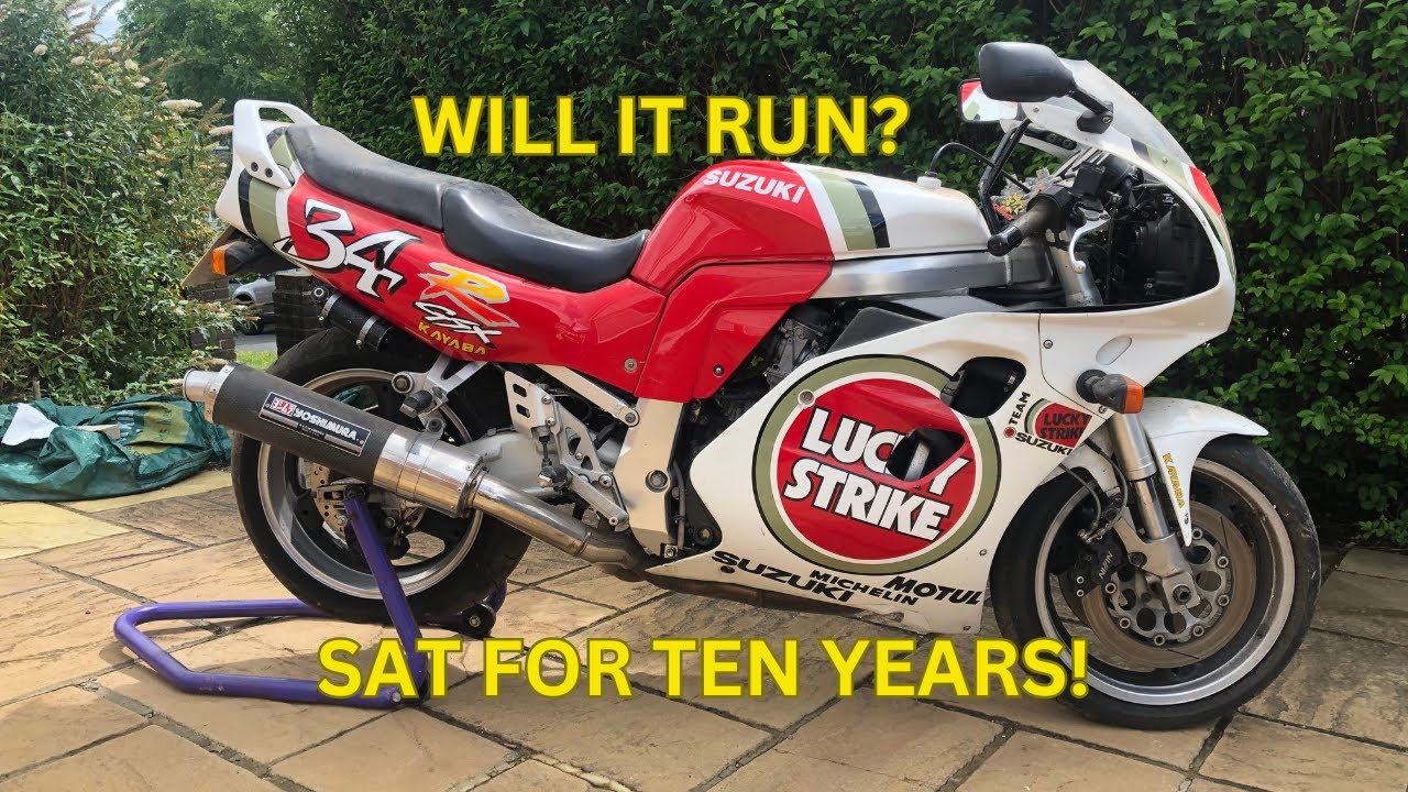 Находка Suzuki GSXR в амбаре, простояла много лет! Заведется ли?