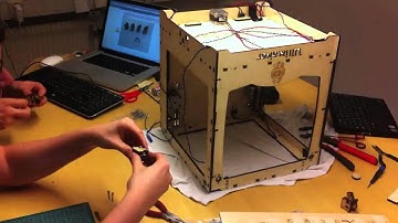 Ultimaker 3D Printer Assembly Time Lapse Movie