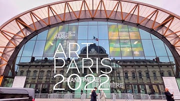 🇫🇷[PARIS 4K UHDR] EXPO"ART PARIS 2022 GRAND PALAIS ÉPHÉMÈRE " (AVANT-PREMIÈRE) 07/APR/2022