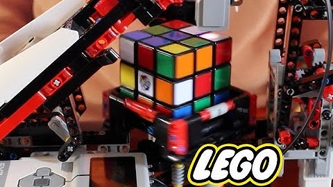 LEGO Mindstorms Technic EV3 Rubiks Cube Solver Robot | Mindcub3r Process, Demonstration & Fun Facts