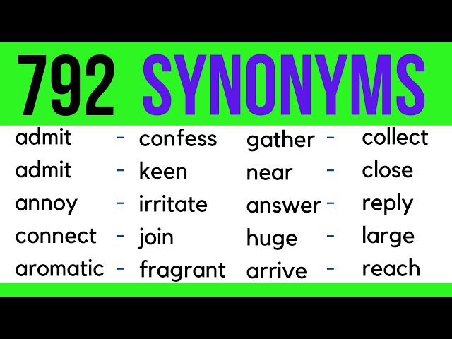 UNIQUE Synonym: 27 English Synonyms for Unique to Expand Your