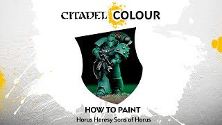 How to Paint: Horus Heresy Sons of Horus screenshot 4